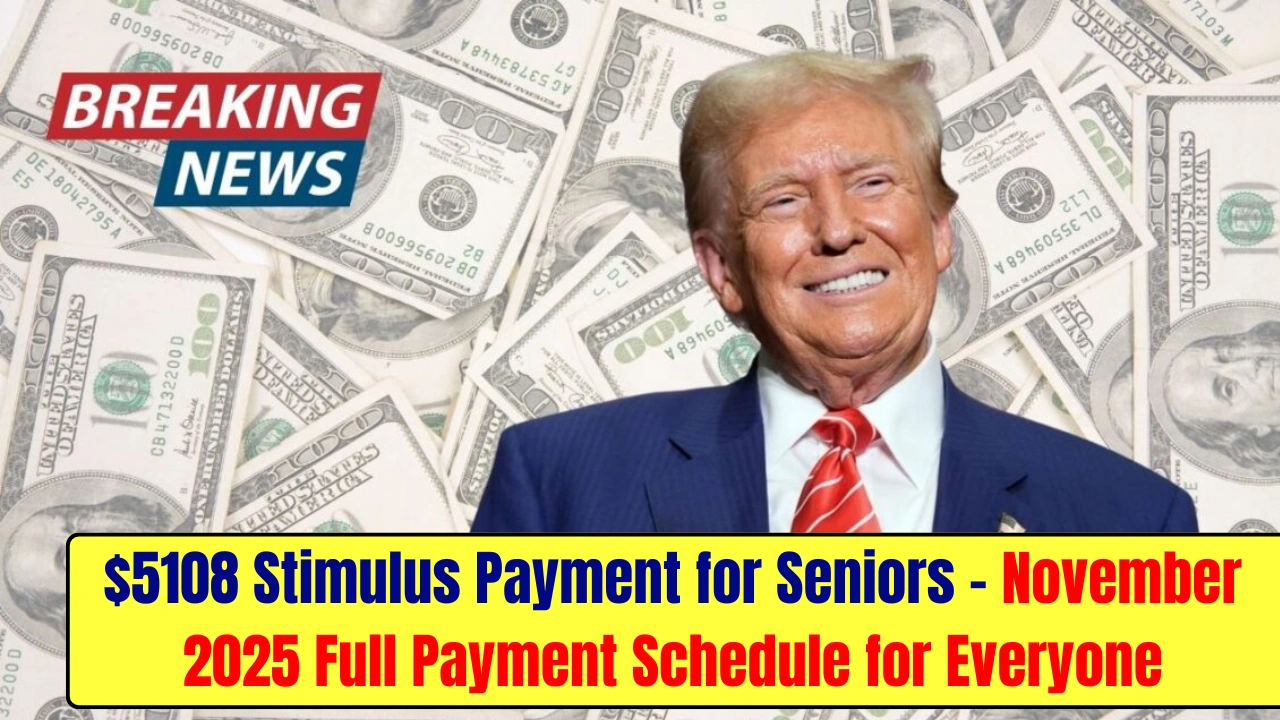 $5108 Stimulus Payment for Seniors