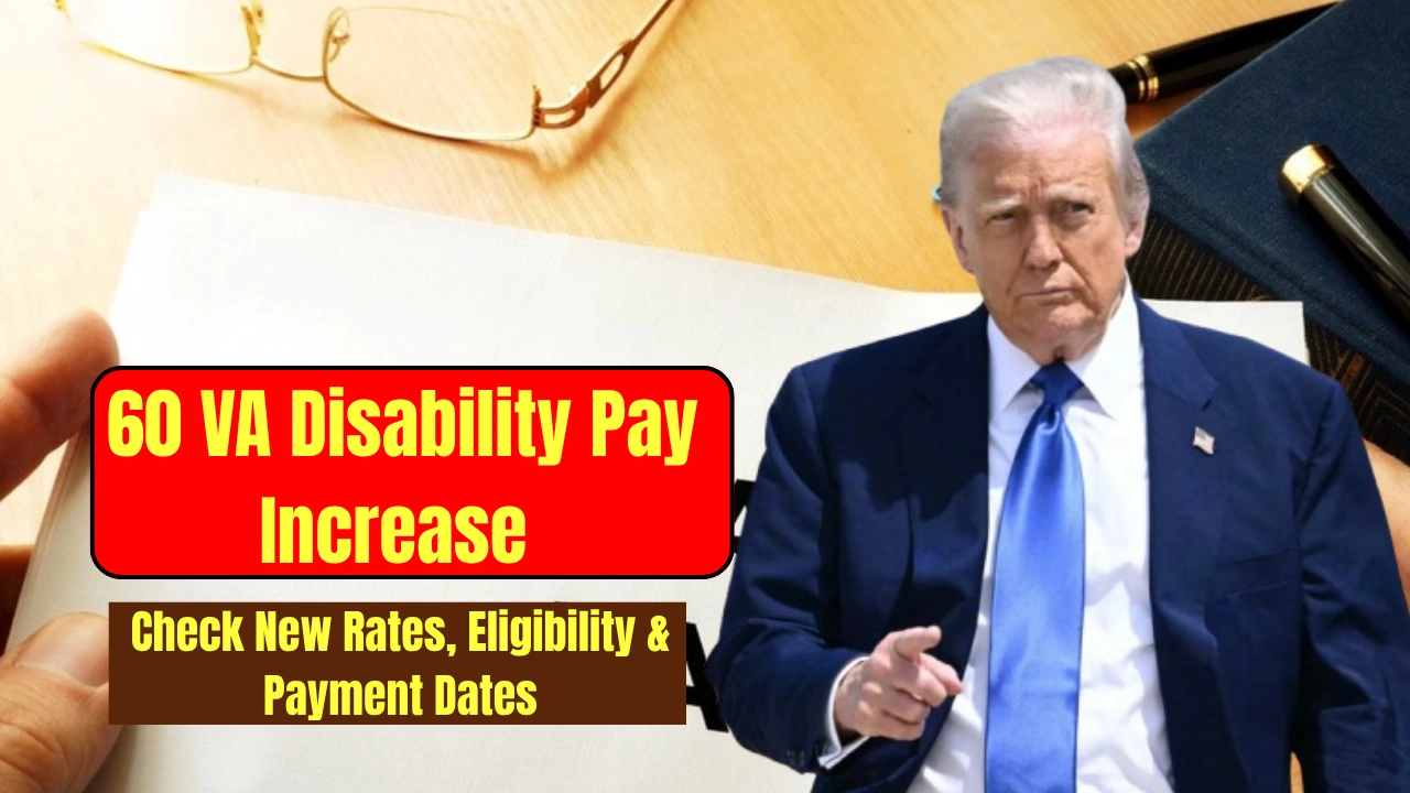 60 VA Disability Pay Increase