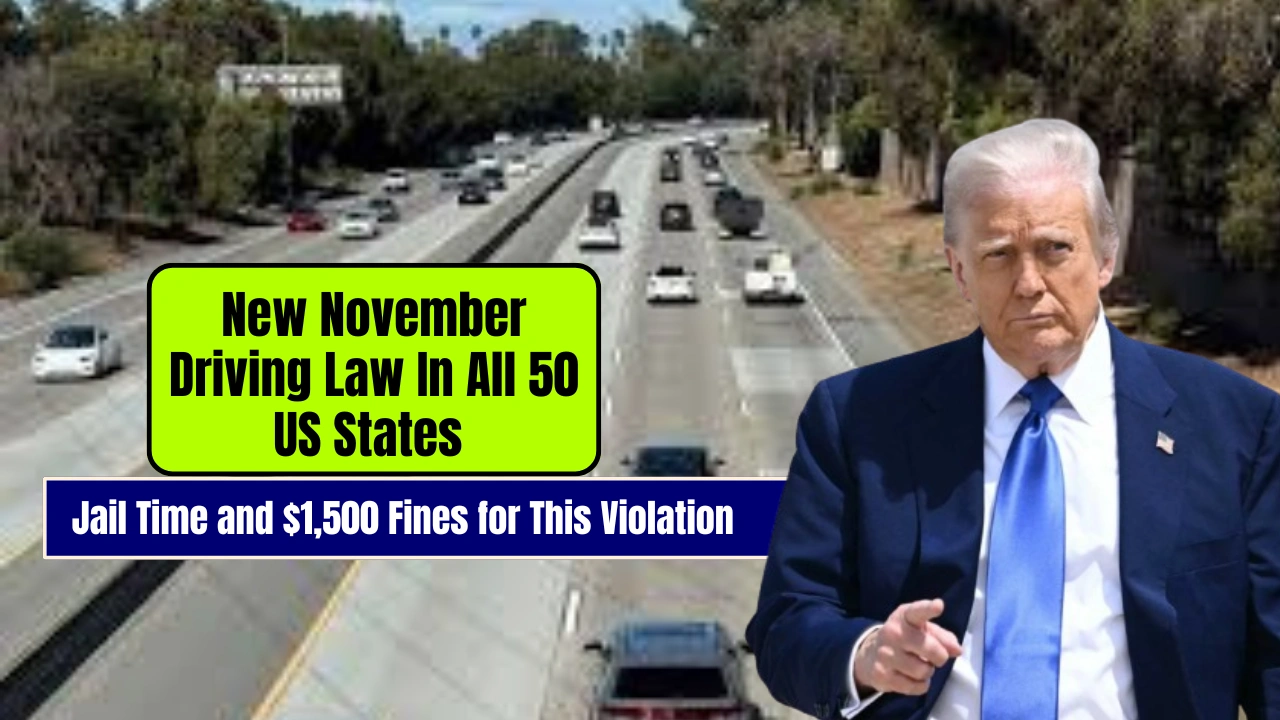 New November Driving Law In All 50 US States